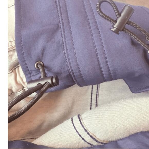 Madewell Women's Full Zip Fieldwalk Hooded‎ Winter Jacket Navy Blue Medium - Picture 9 of 11